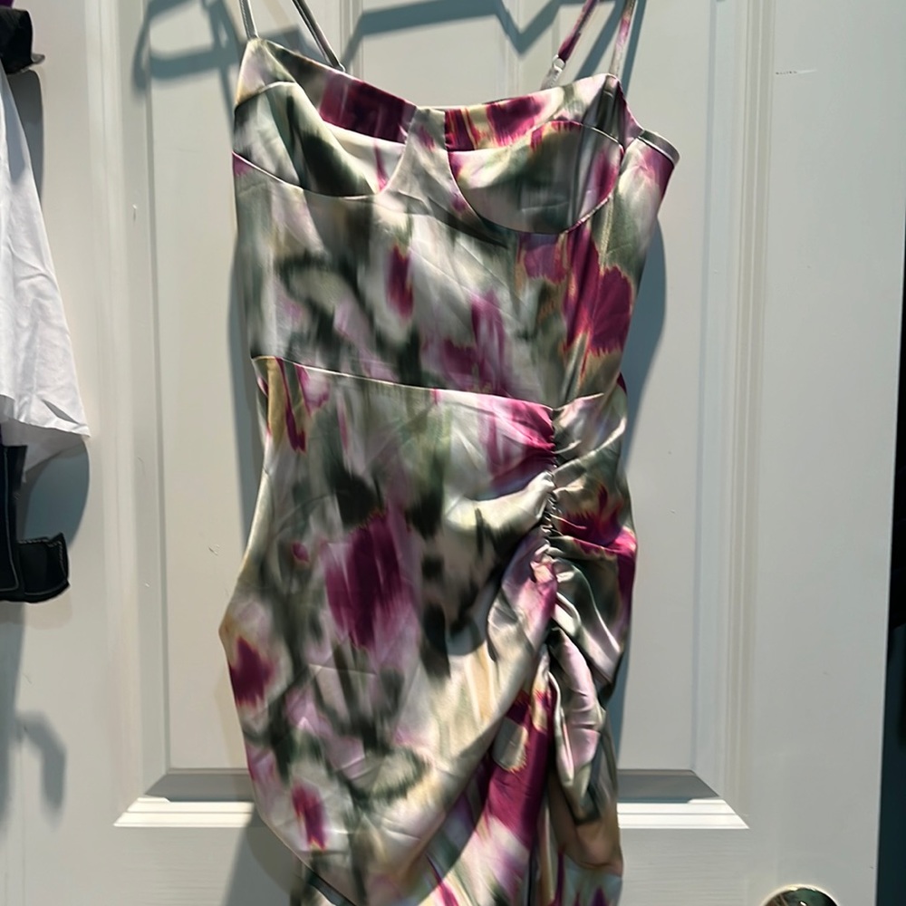 satin dress